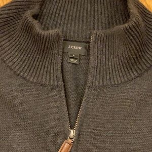 Cotton-Cashmere Half-Zip Sweater by J. Crew